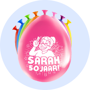 Helium ballonnen en cijferballonnen – De Bolta Feestwinkel Lelystad